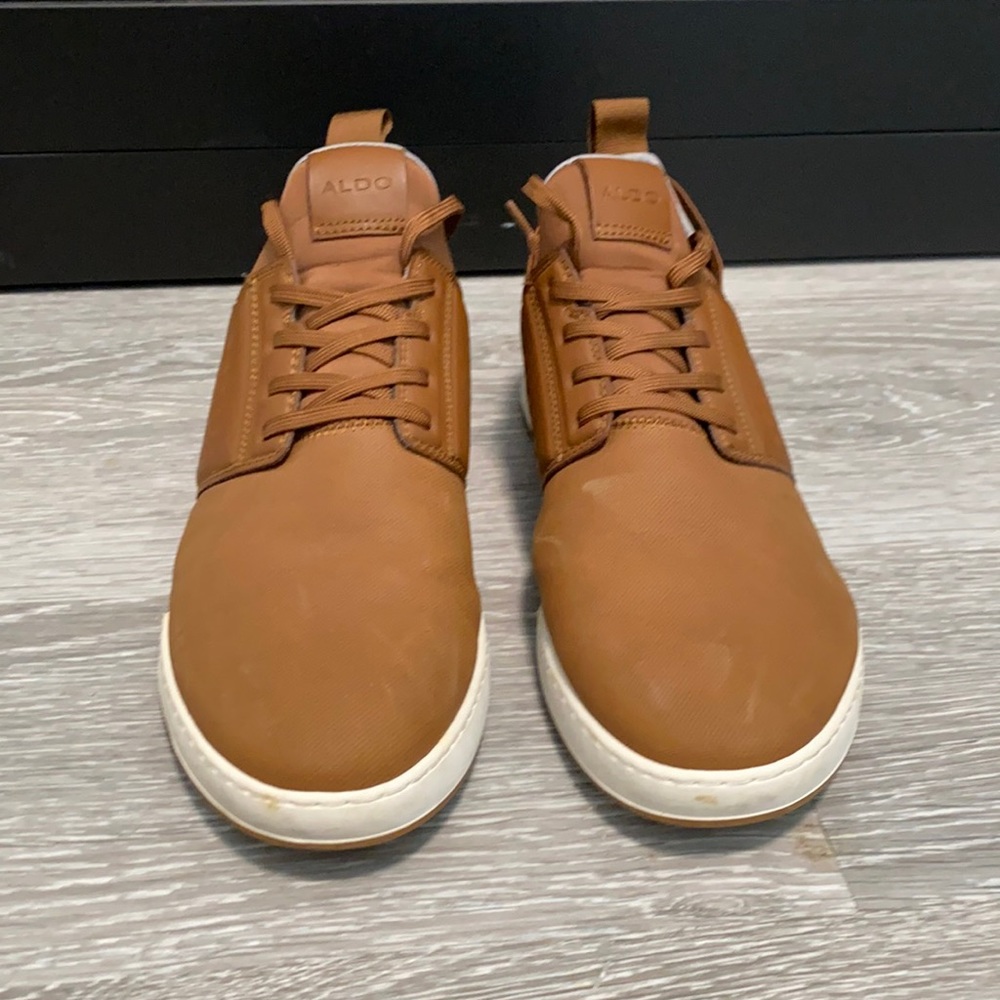 Aldo brown casual dress shoes
